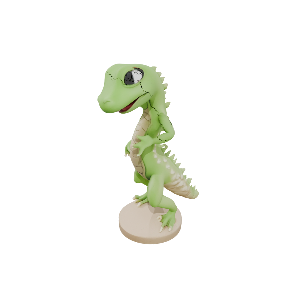 Mini Kawaii Flexi Gecko