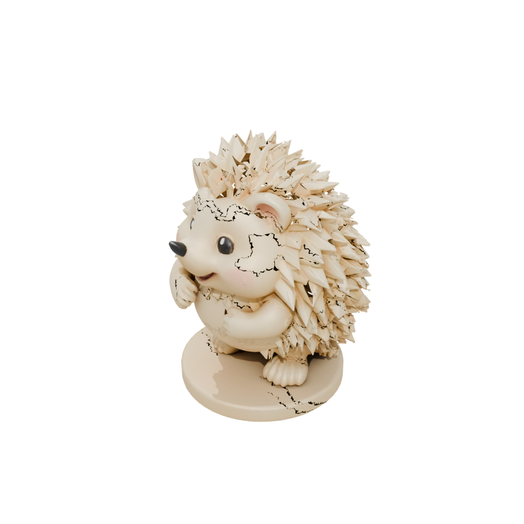 Mini Kawaii Flexi Hedgehog