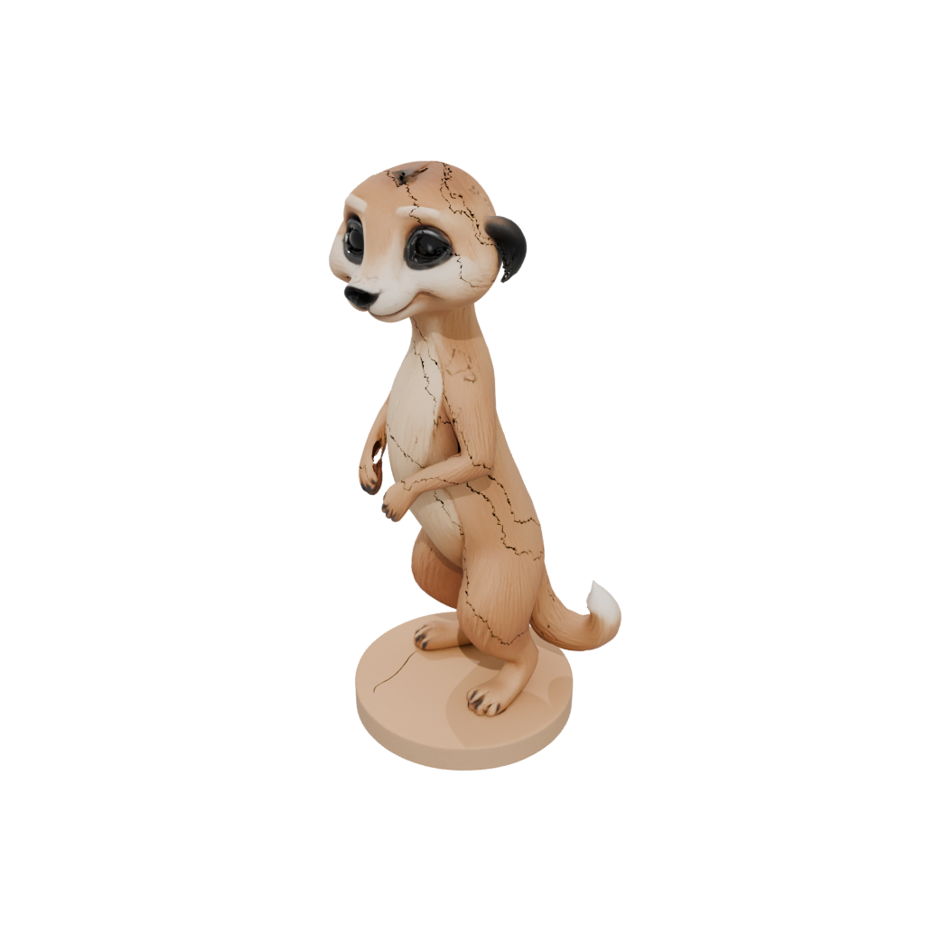 Mini Kawaii Flexi Meerkat
