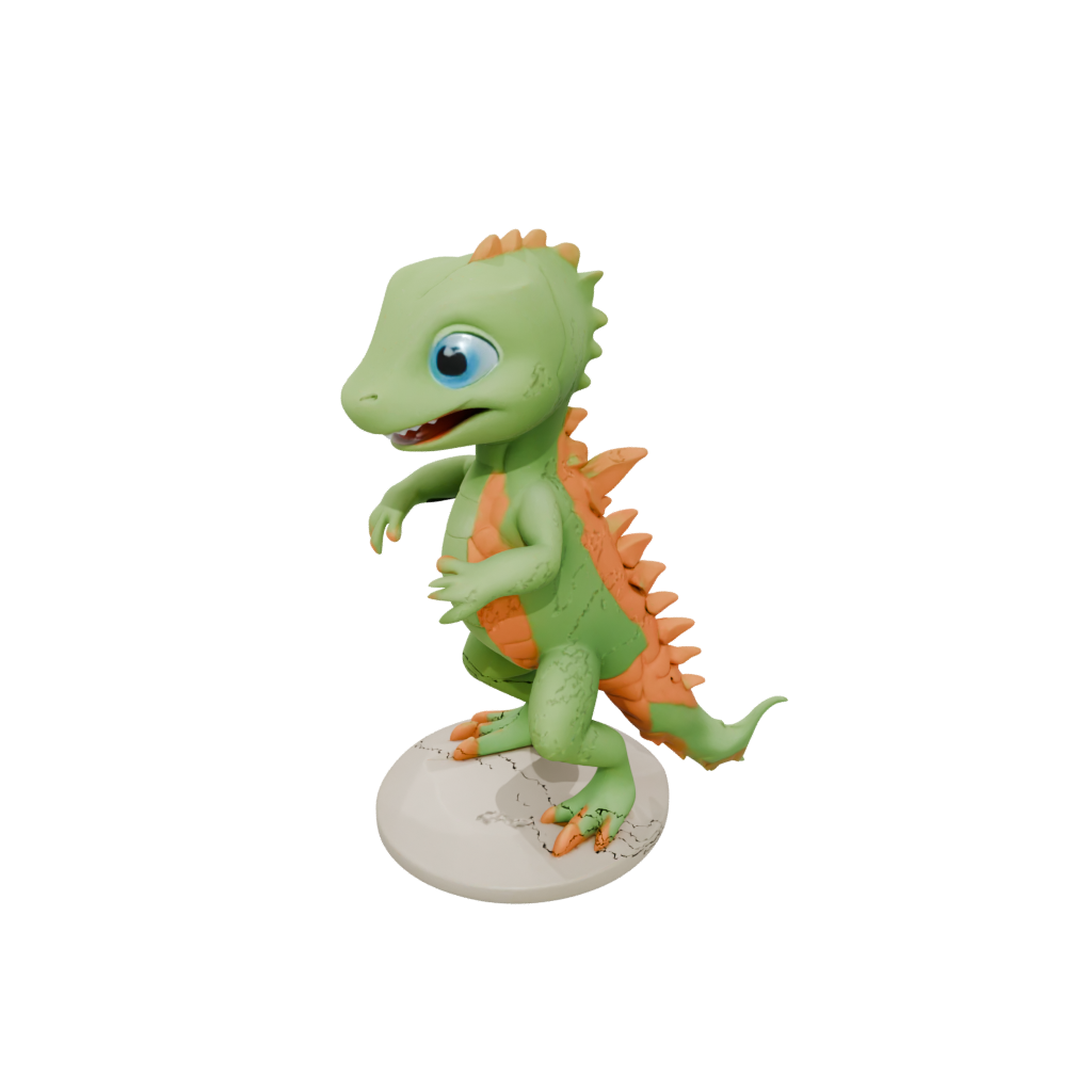 Mini Kawaii Flexi Newt