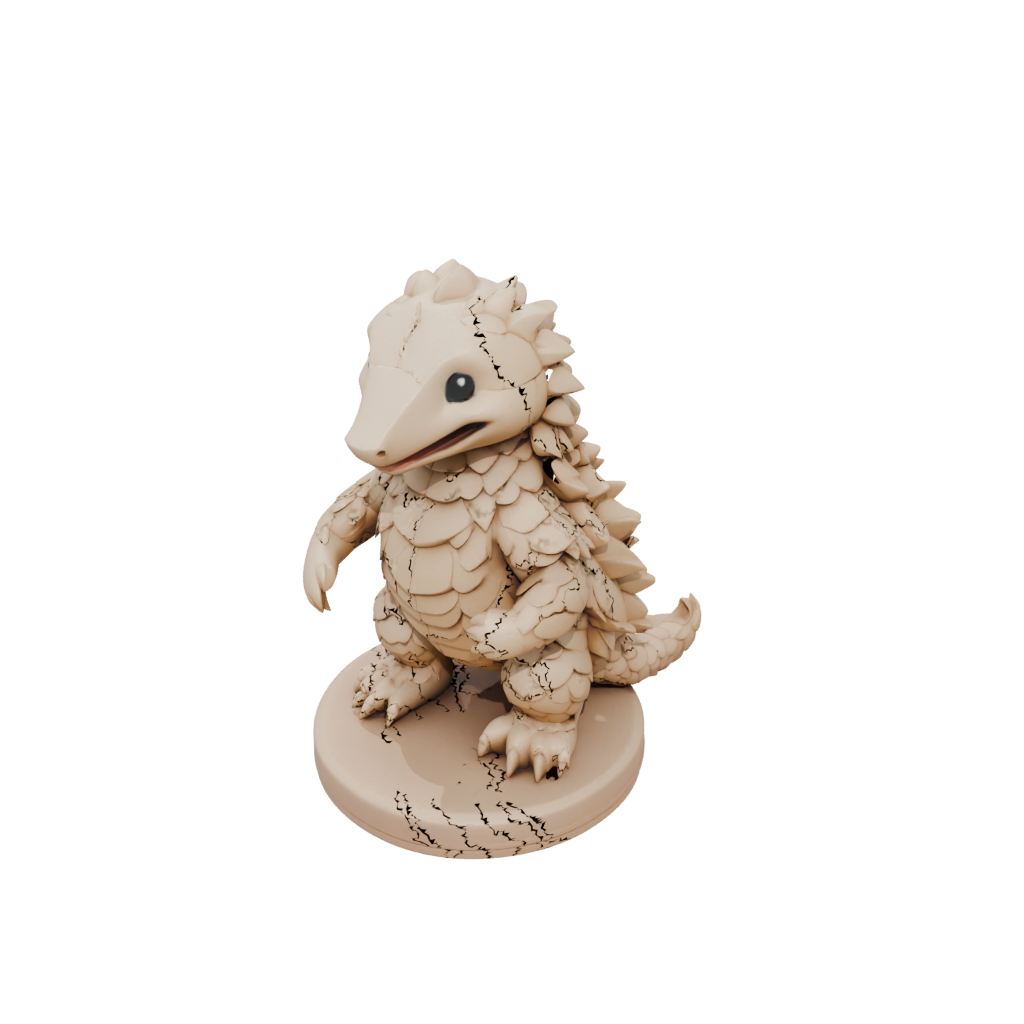 Mini Kawaii Flexi Pangolin