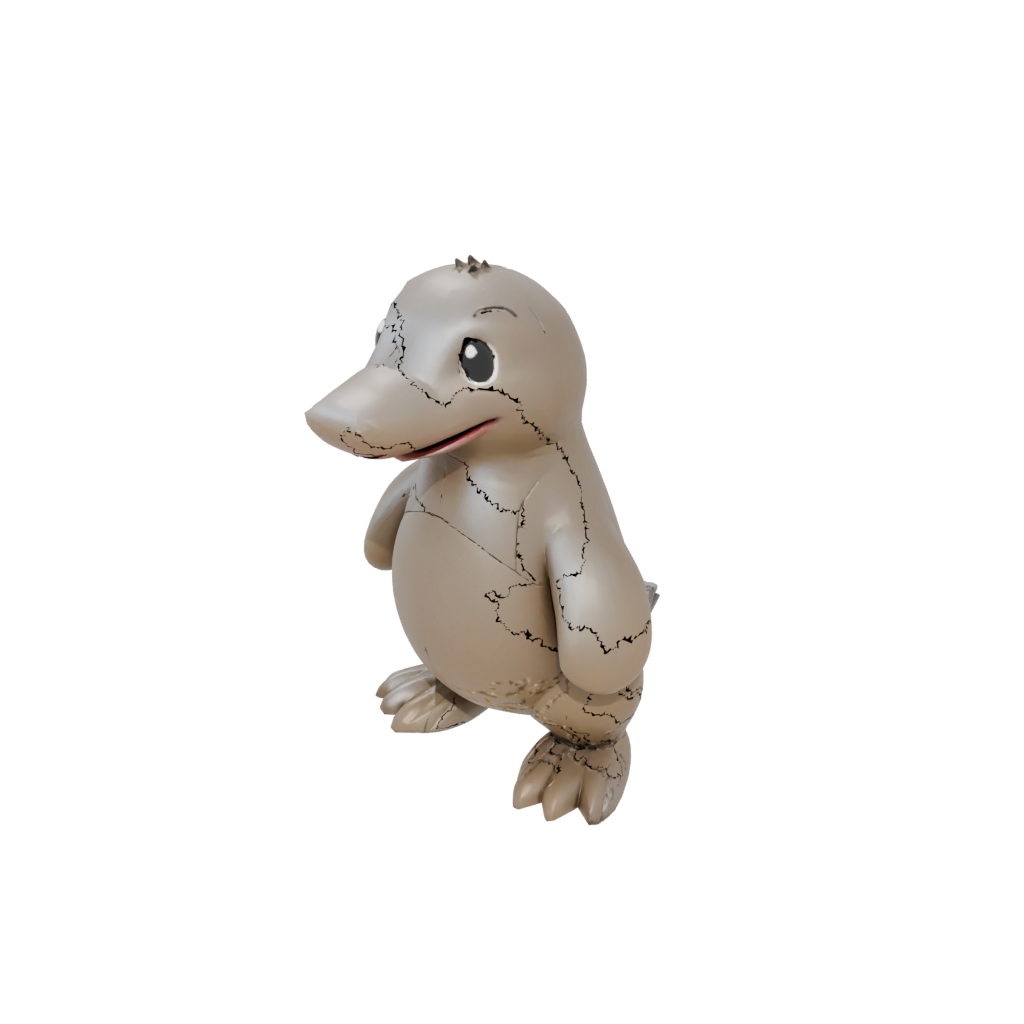 Mini Kawaii Flexi Platypus