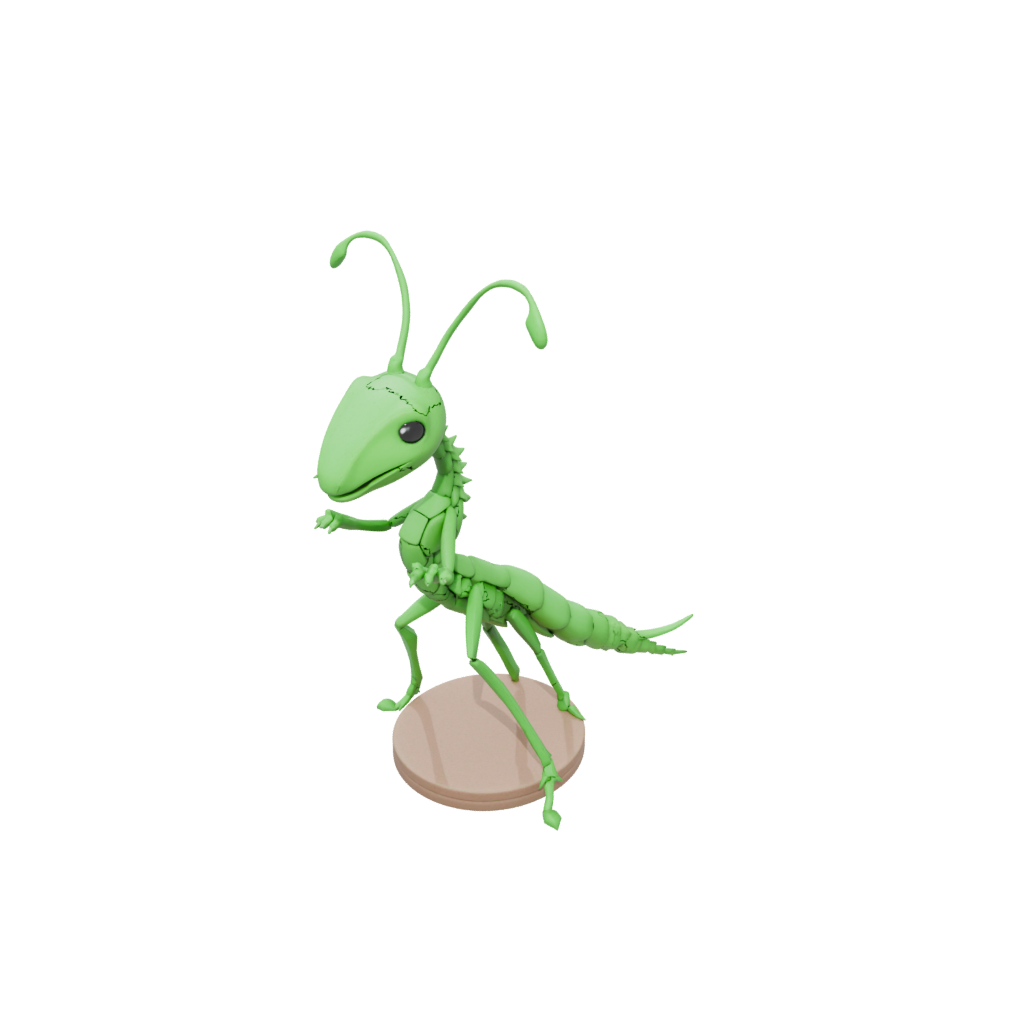 Mini Kawaii Flexi Praying Mantis