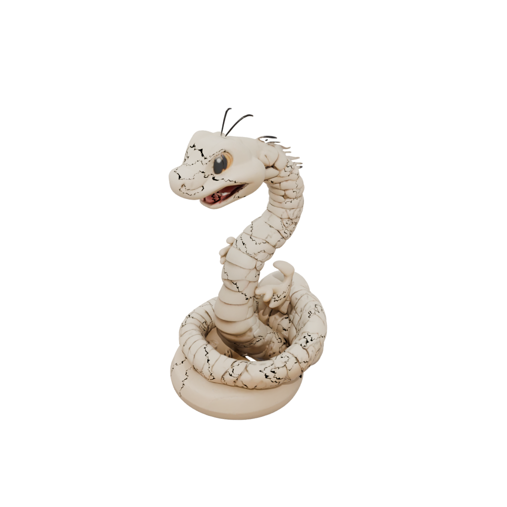 Mini Kawaii Flexi Rattlesnake