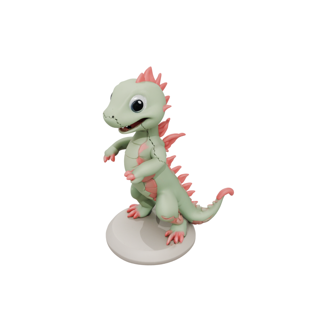 Mini Kawaii Flexi Salamander