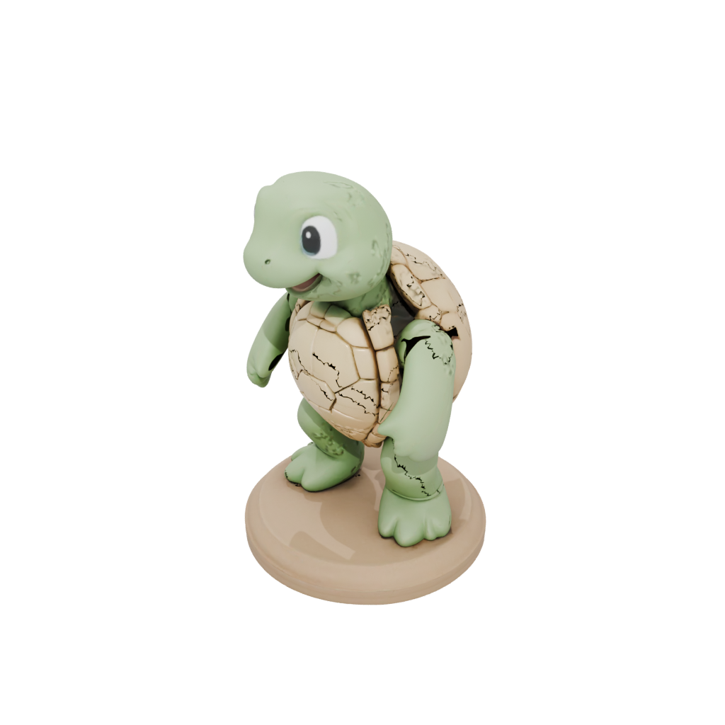 Mini Kawaii Flexi Sea Turtle