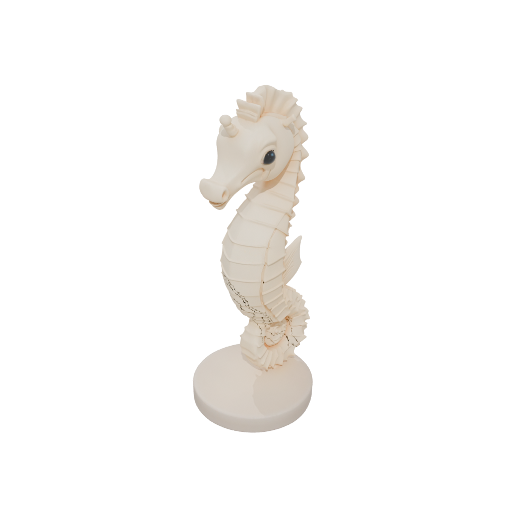 Mini Kawaii Flexi Seahorse