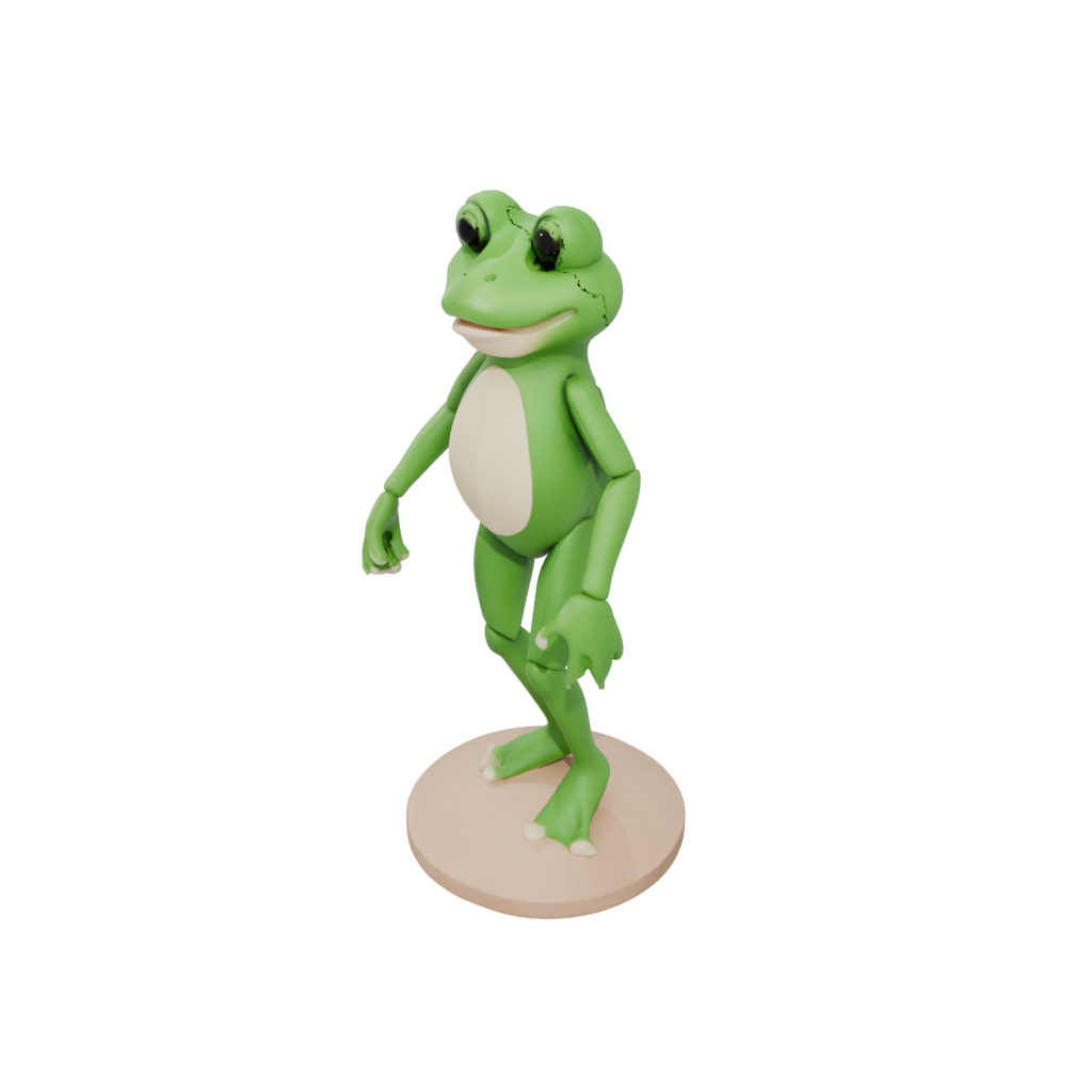 Mini Kawaii Flexi Tree Frog