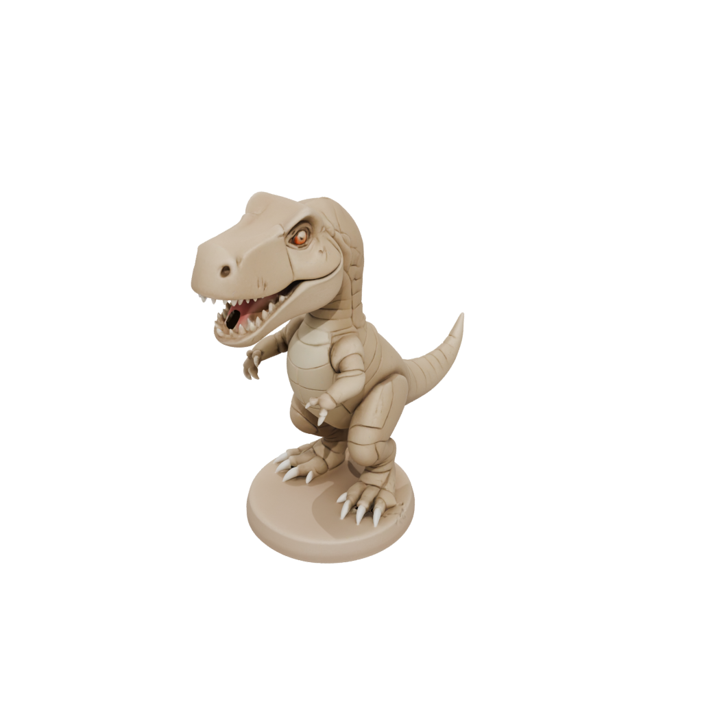 Mini Kawaii Flexi Tyrannosaurus Rex