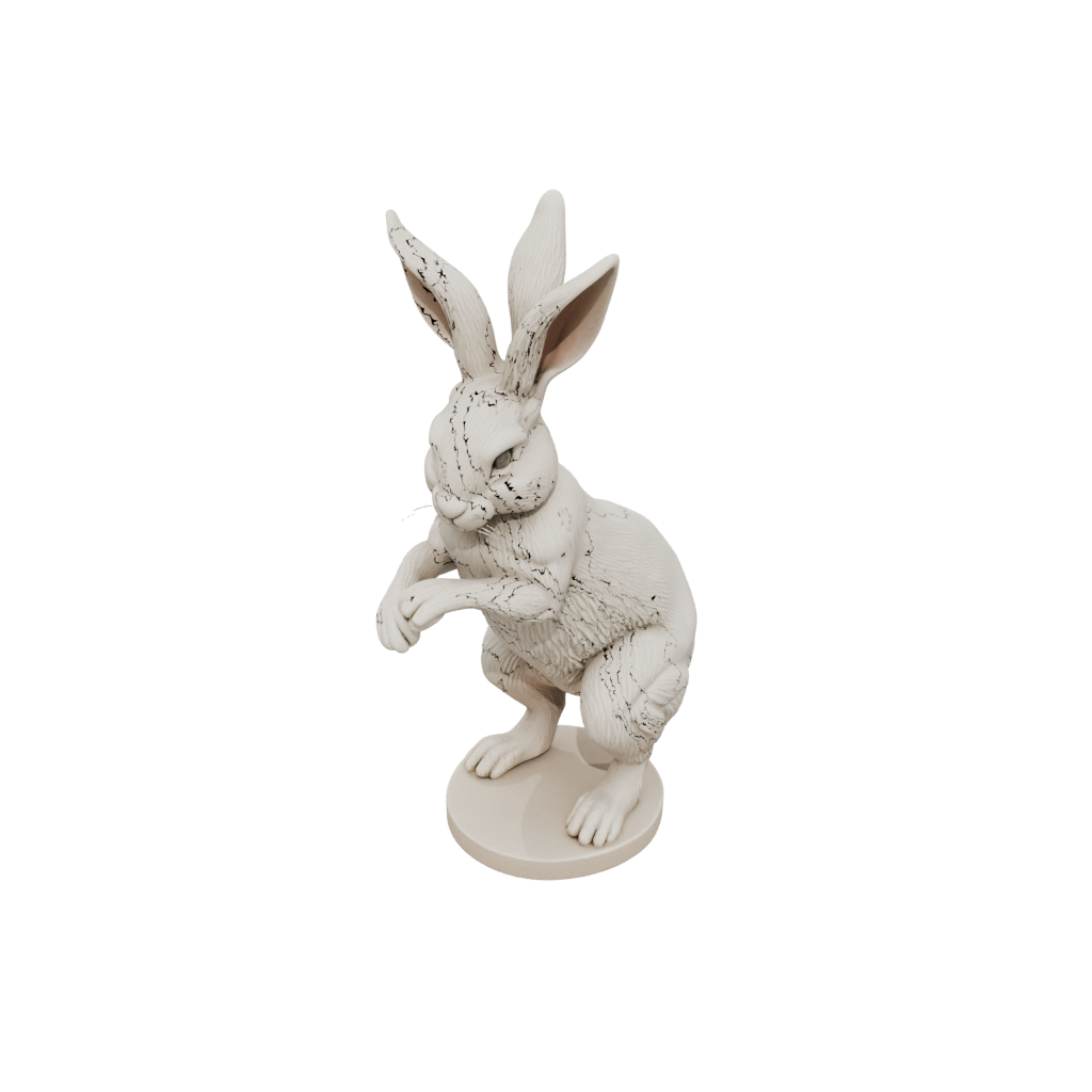 Mini Realistic Flexi Bunny Rabbit