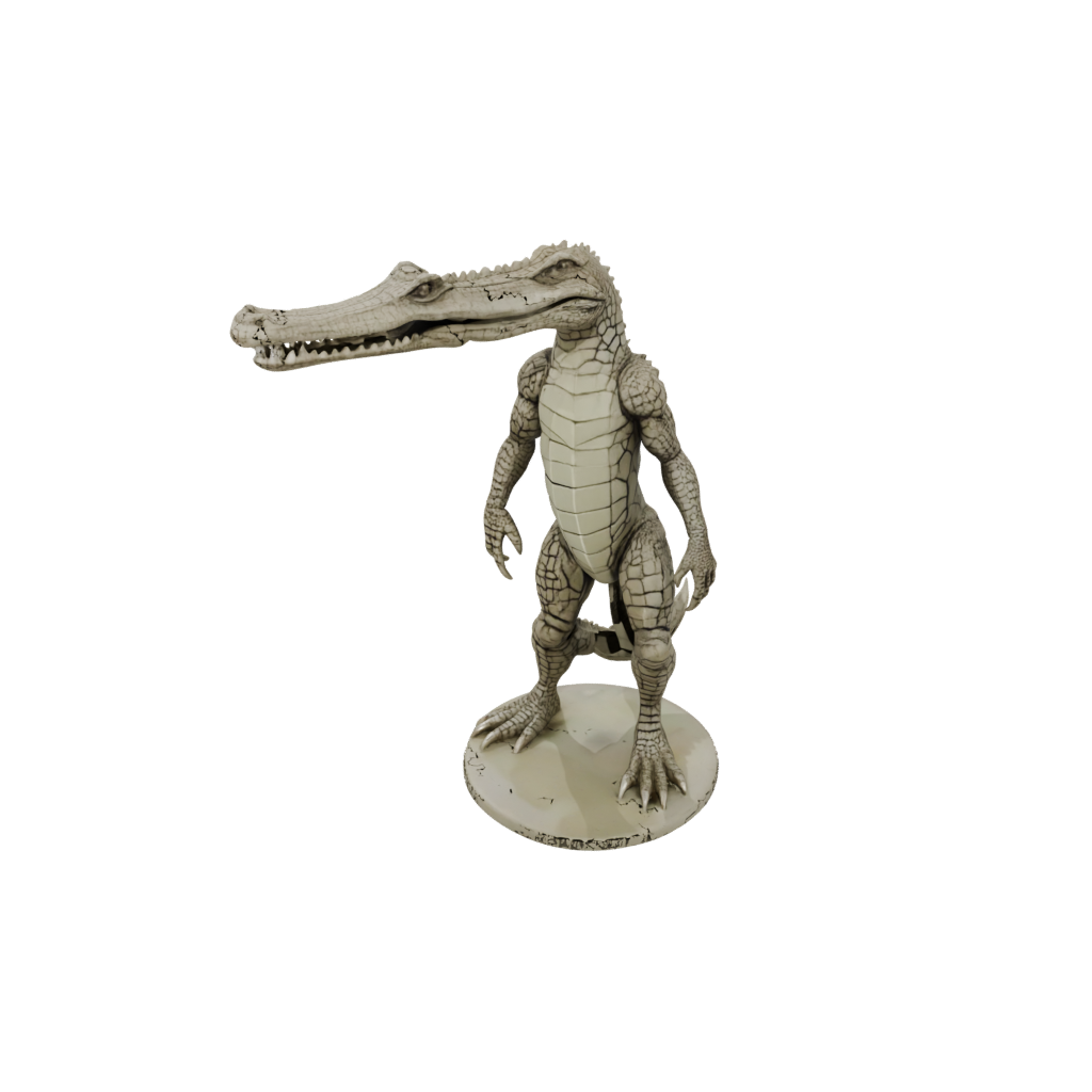 Mini Realistic Flexi Crocodile