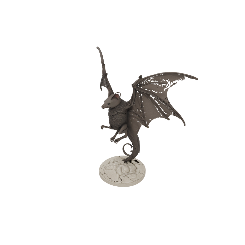 Mini Realistic Flexi Fruit Bat