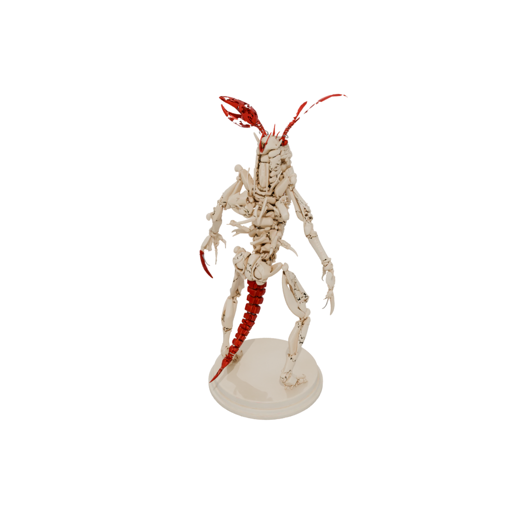 Mini Realistic Flexi Lobster