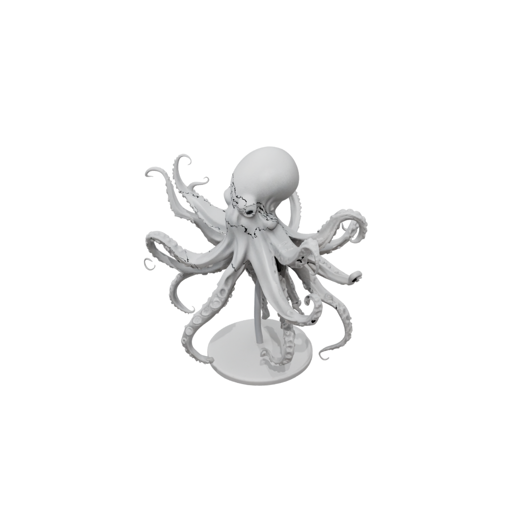 Mini Realistic Flexi Octopus