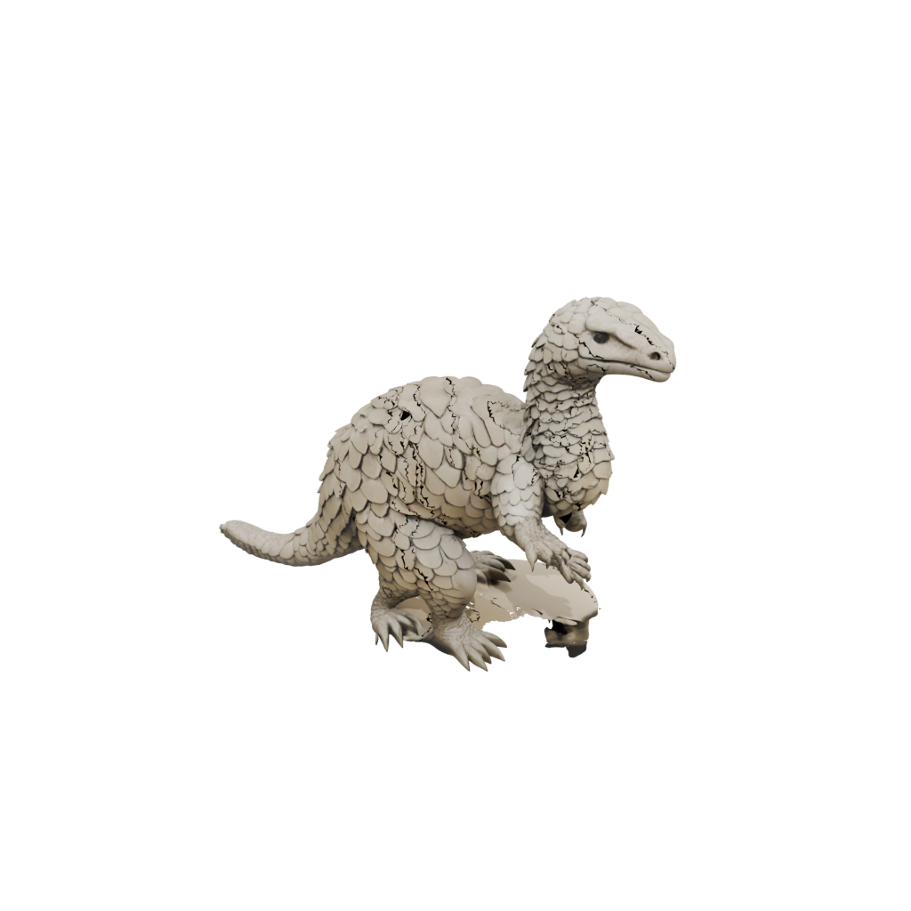 Mini Realistic Flexi Pangolin