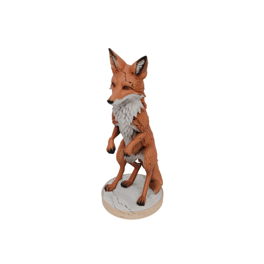 Mini Realistic Flexi Red Fox