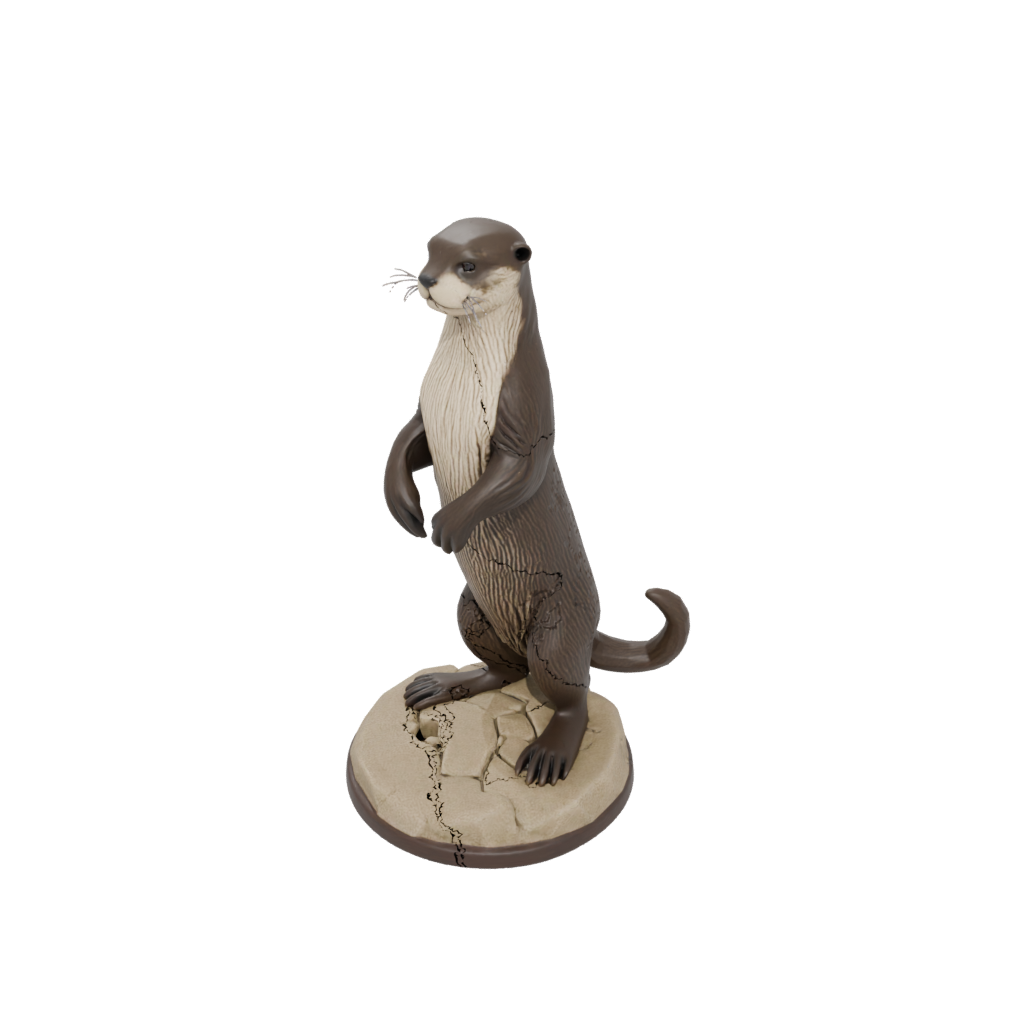 Mini Realistic Flexi River Otter