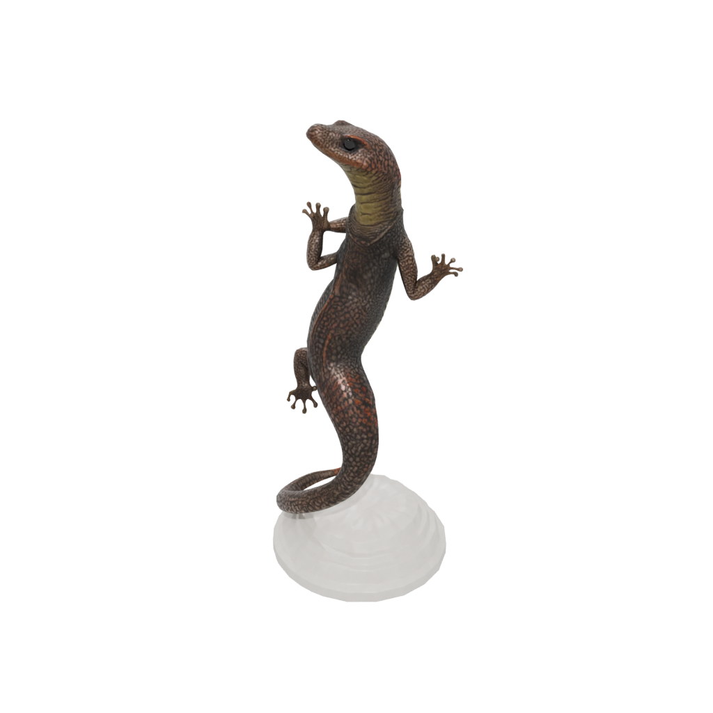Mini Realistic Flexi Salamander
