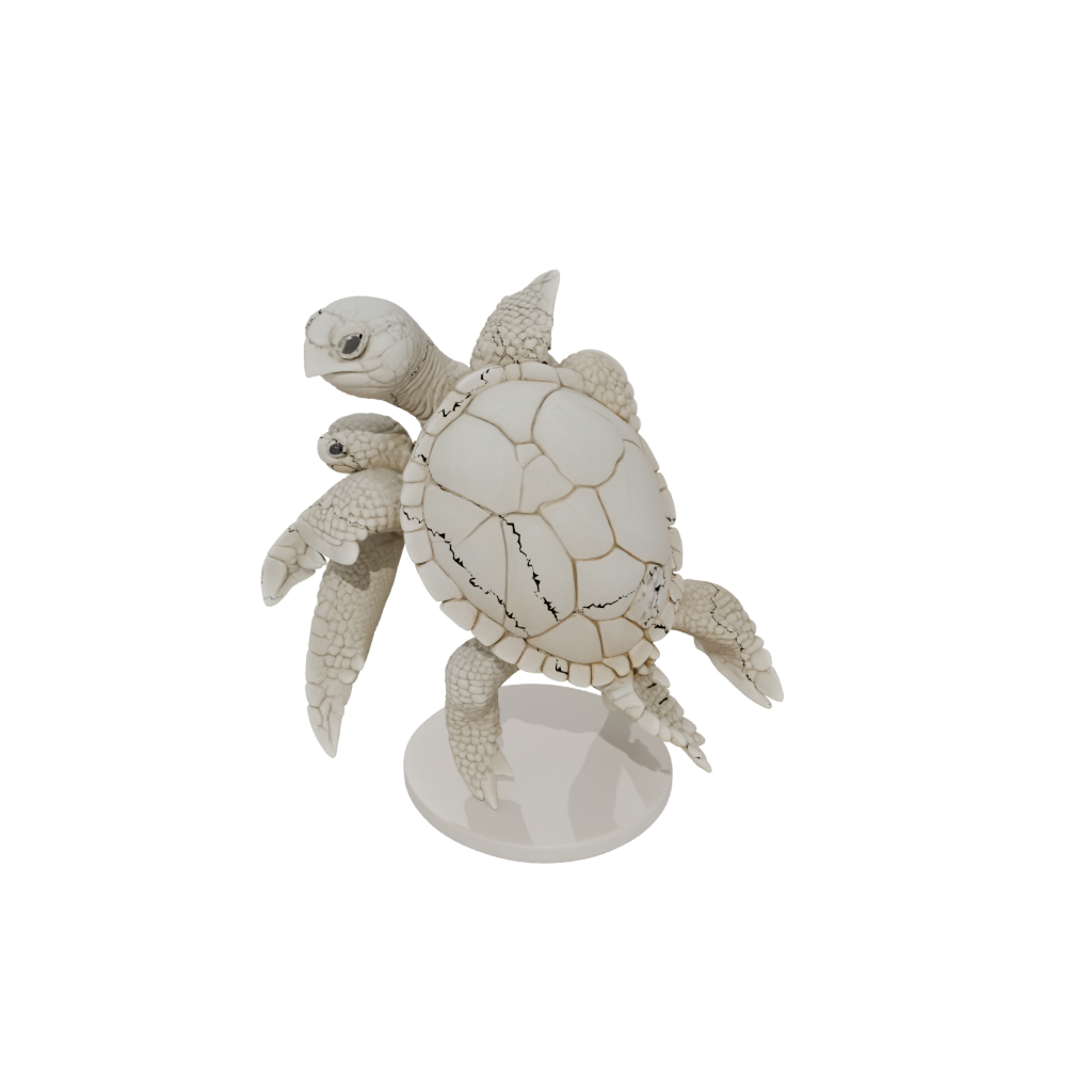 Mini Realistic Flexi Sea Turtle
