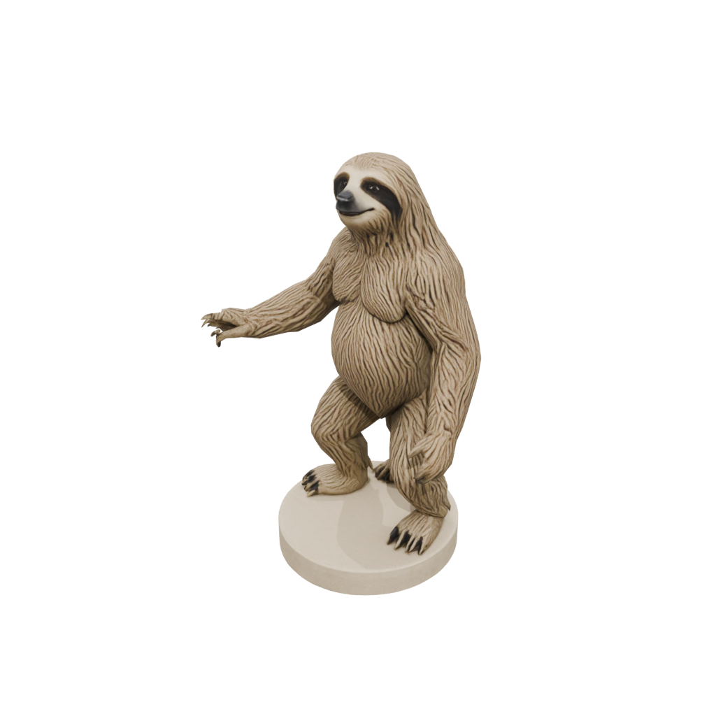 Mini Realistic Flexi Sloth