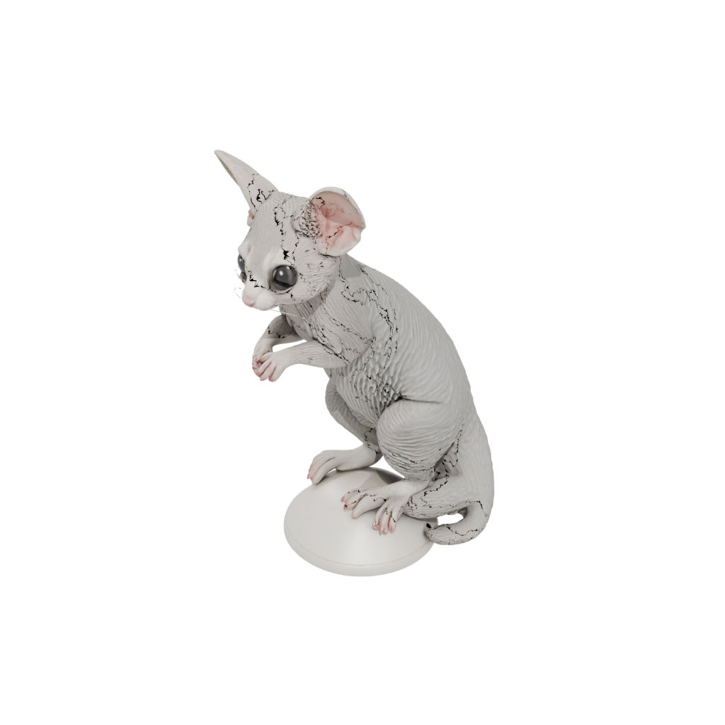 Mini Realistic Flexi Sugar Glider