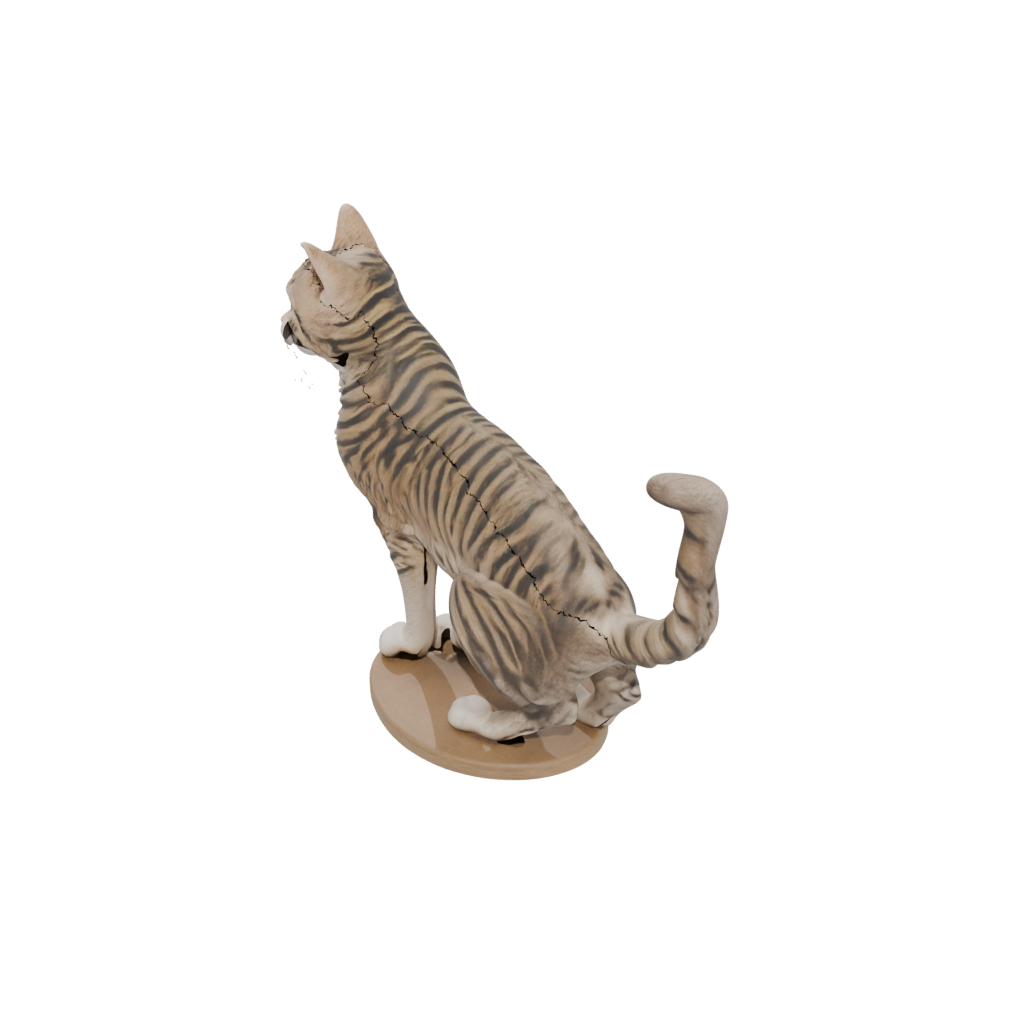 Mini Realistic Flexi Tabby Cat