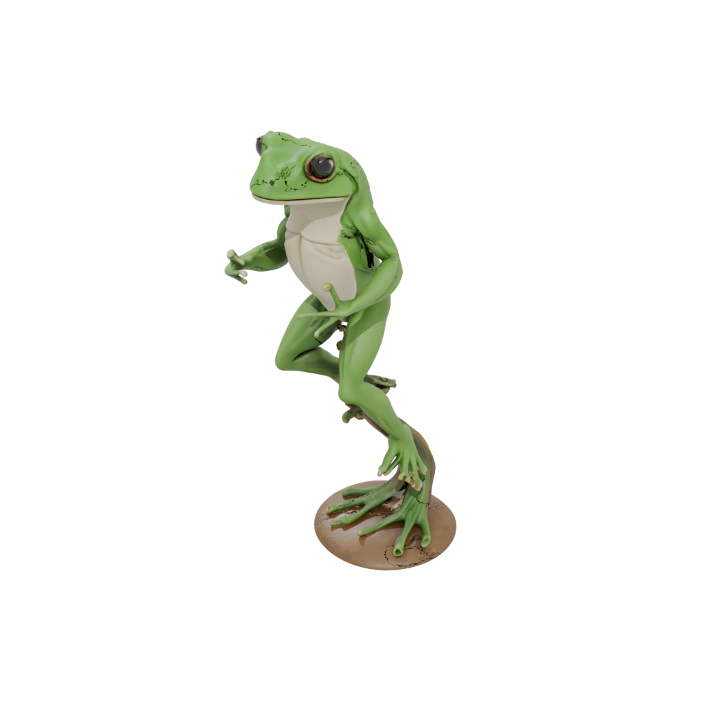 Mini Realistic Flexi Tree Frog
