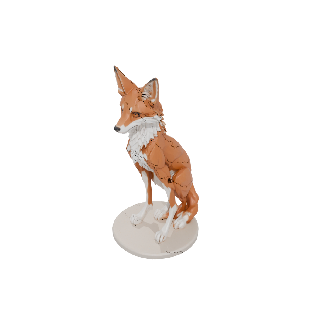 Mini Skeleton Flexi Red Fox