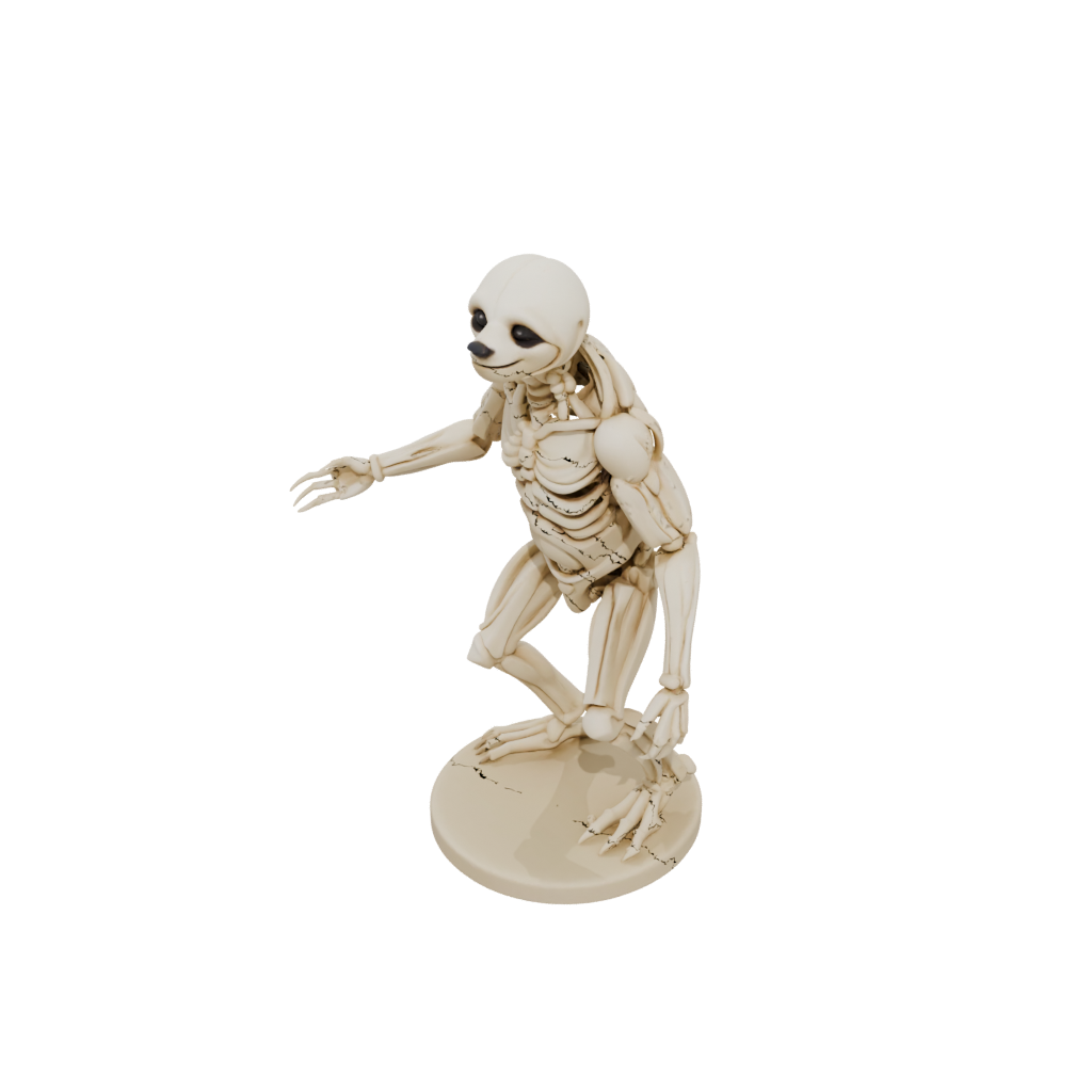 Mini Skeleton Flexi Sloth