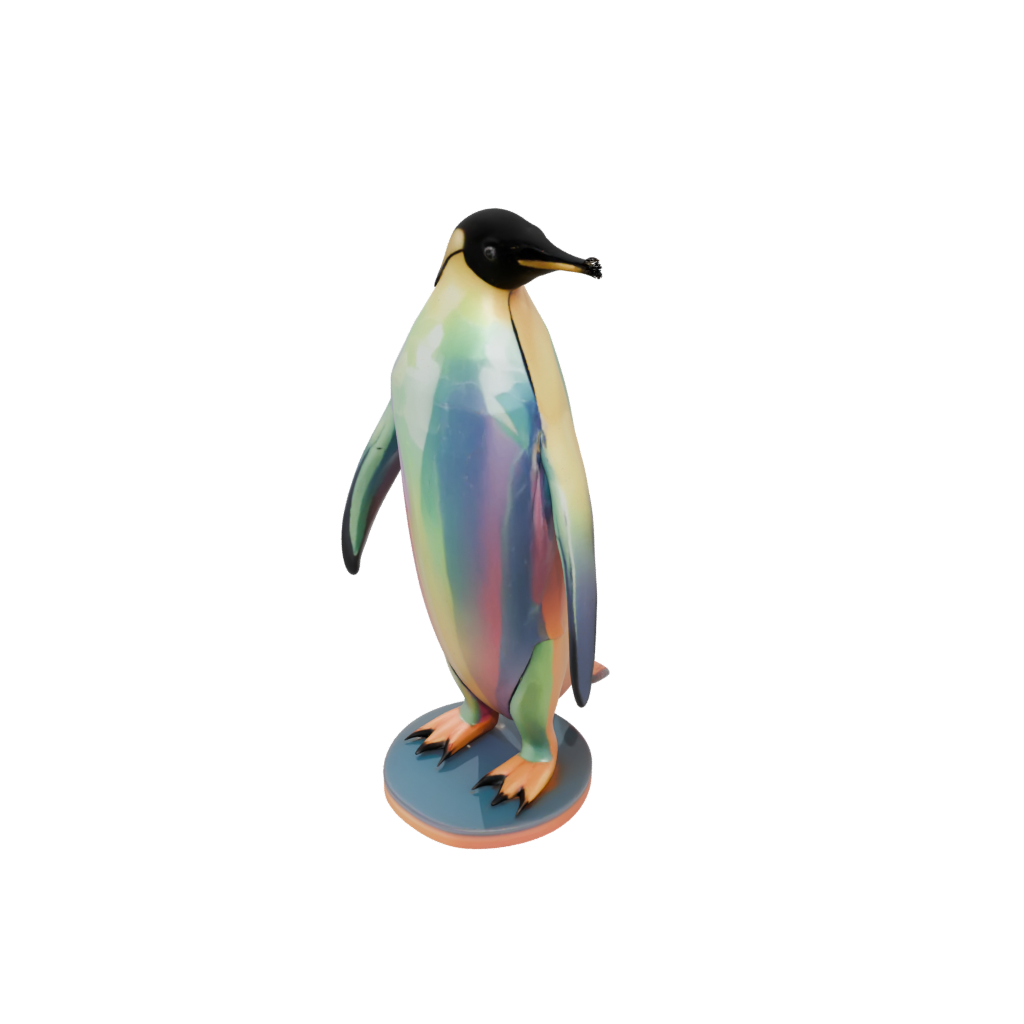 Neon Armored Flexi Emperor Penguin