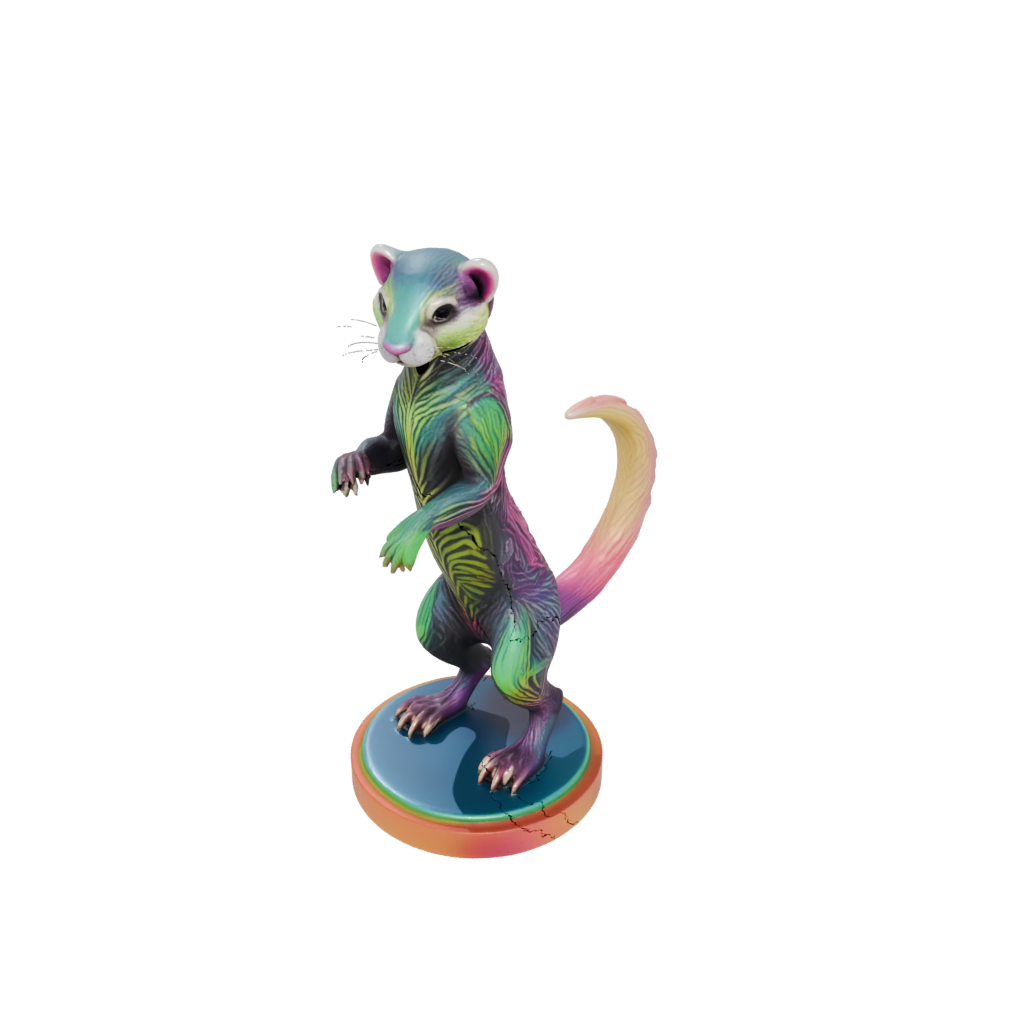 Neon Armored Flexi Ferret