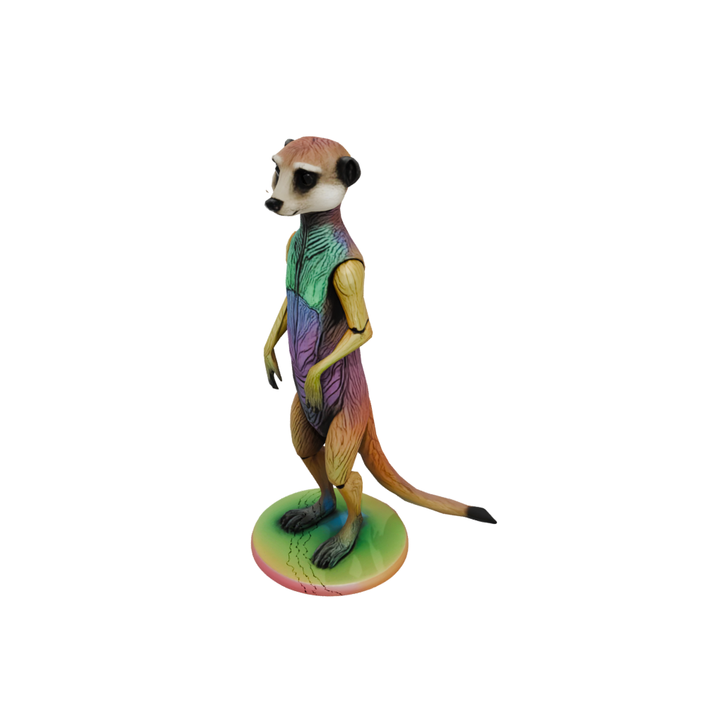 Neon Armored Flexi Meerkat