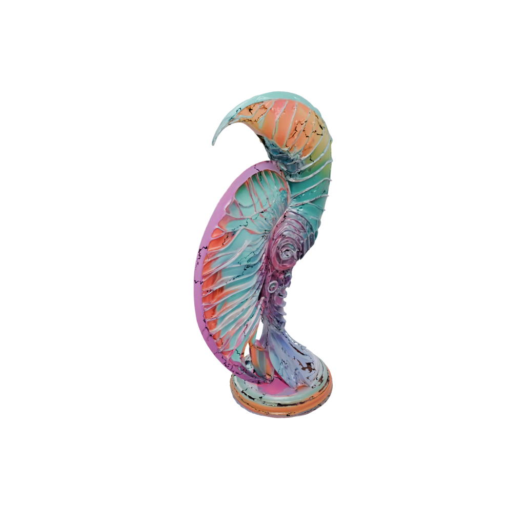 Neon Armored Flexi Nautilus