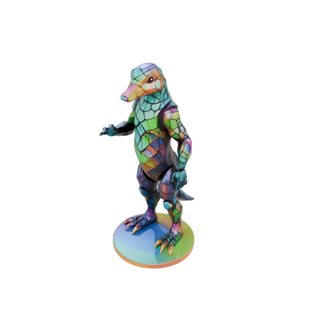Neon Armored Flexi Platypus