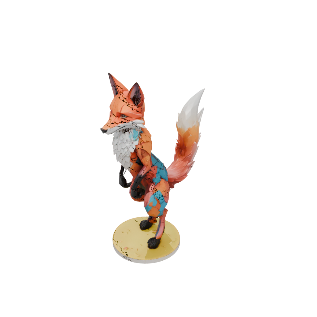 Neon Armored Flexi Red Fox