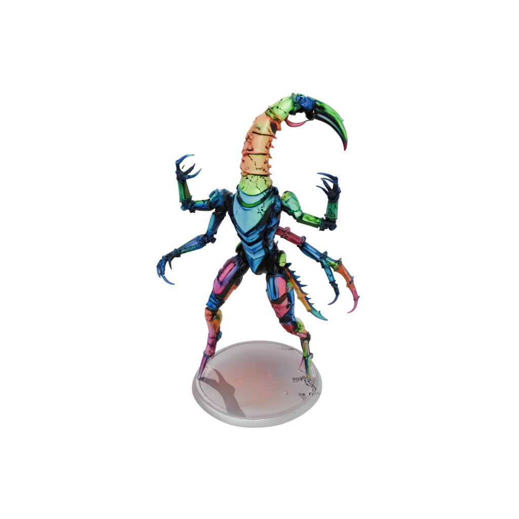 Neon Armored Flexi Scorpion
