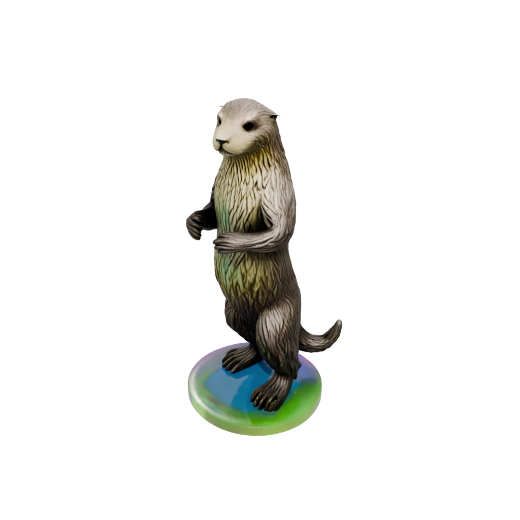 Neon Armored Flexi Sea Otter