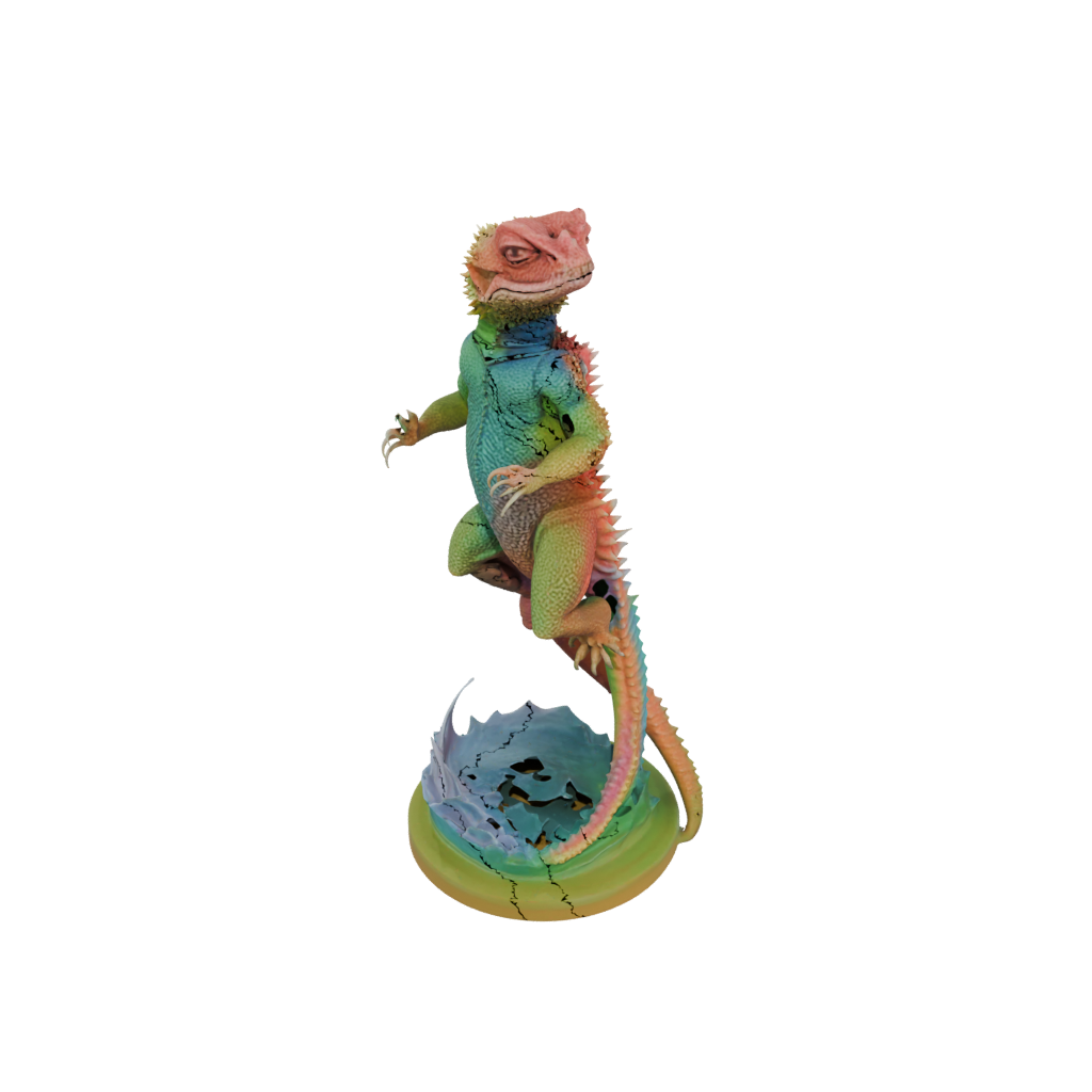 Neon Flexi Bearded Dragon
