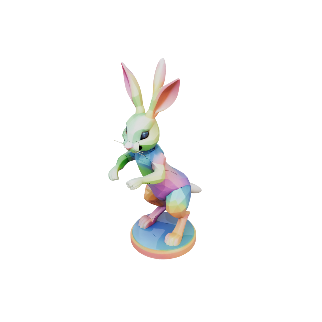 Neon Flexi Bunny Rabbit
