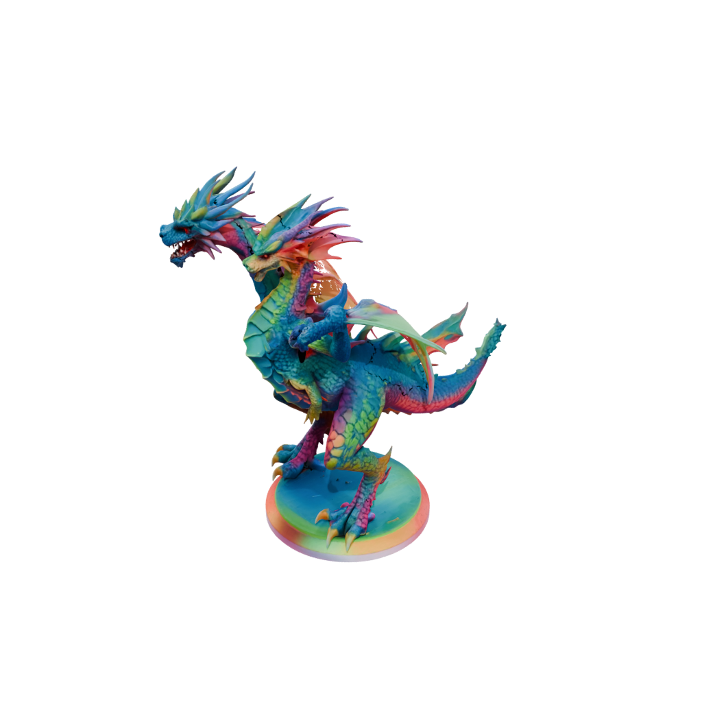 Neon Flexi Dragon