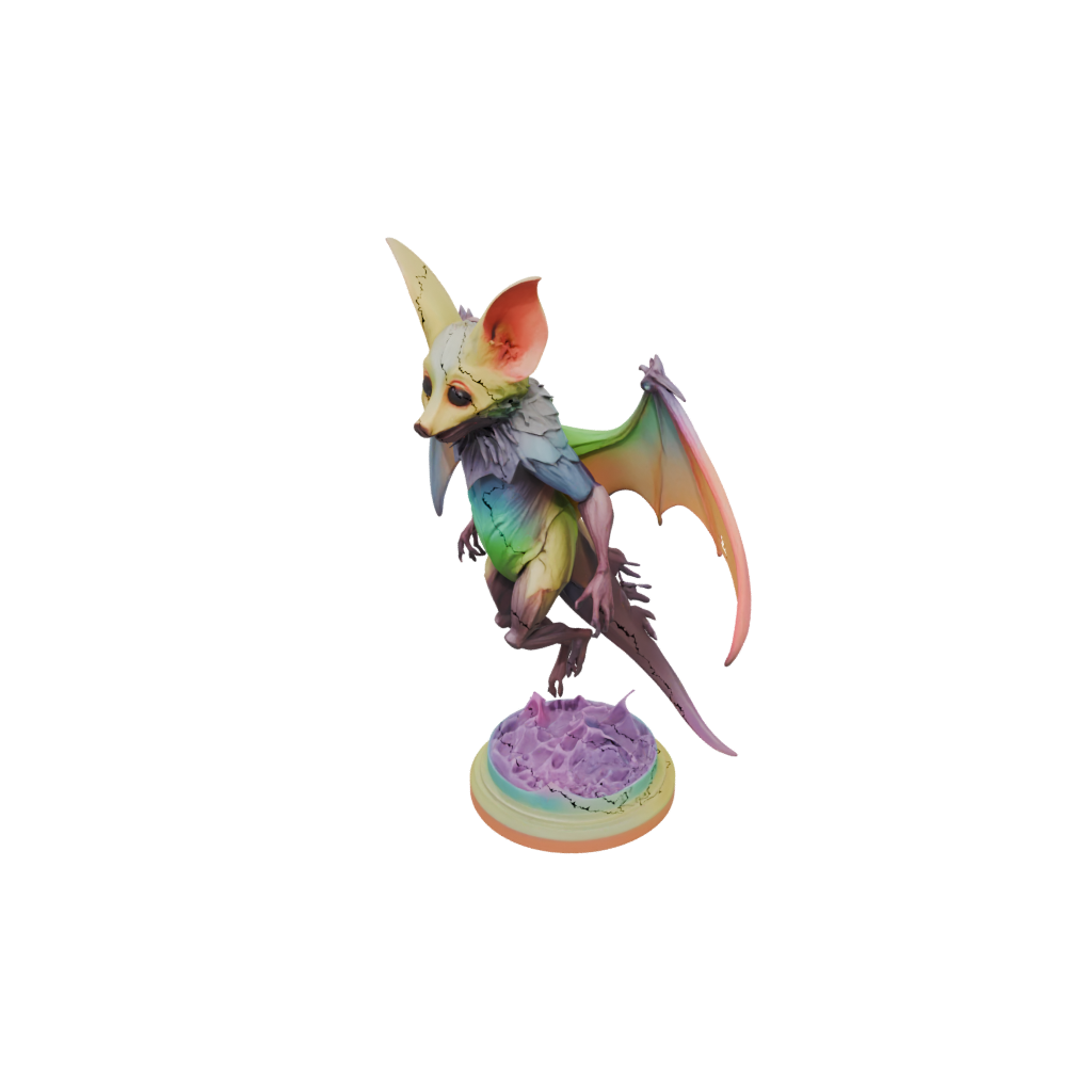 Neon Flexi Fruit Bat