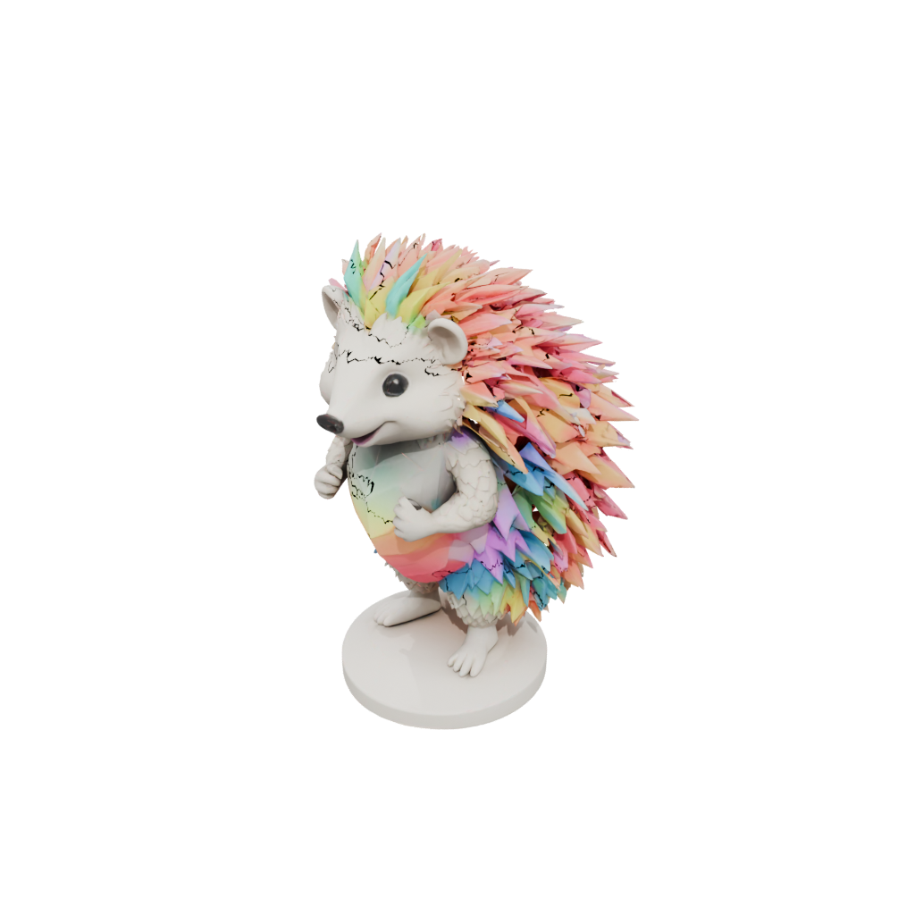 Neon Flexi Hedgehog
