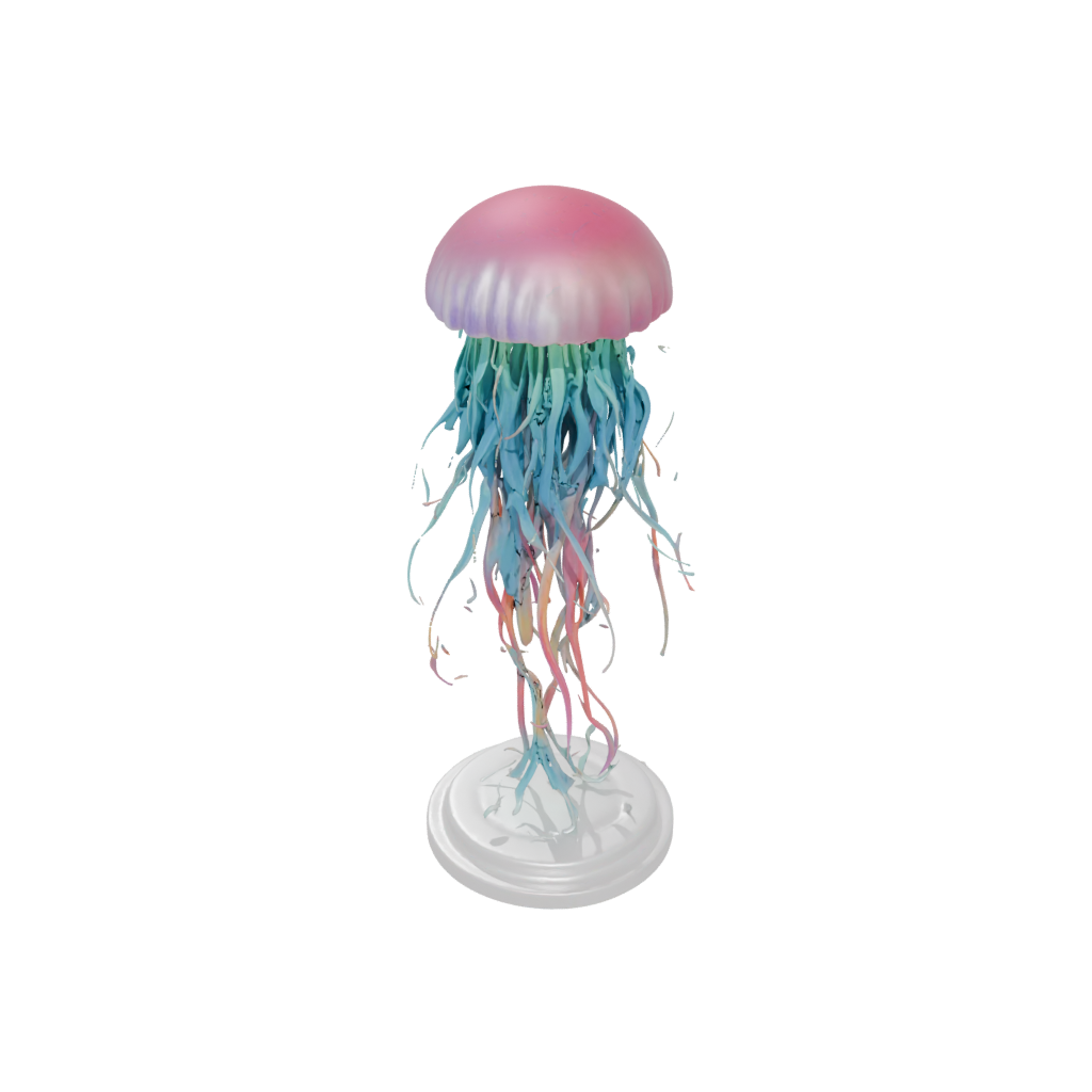 Neon Flexi Jellyfish