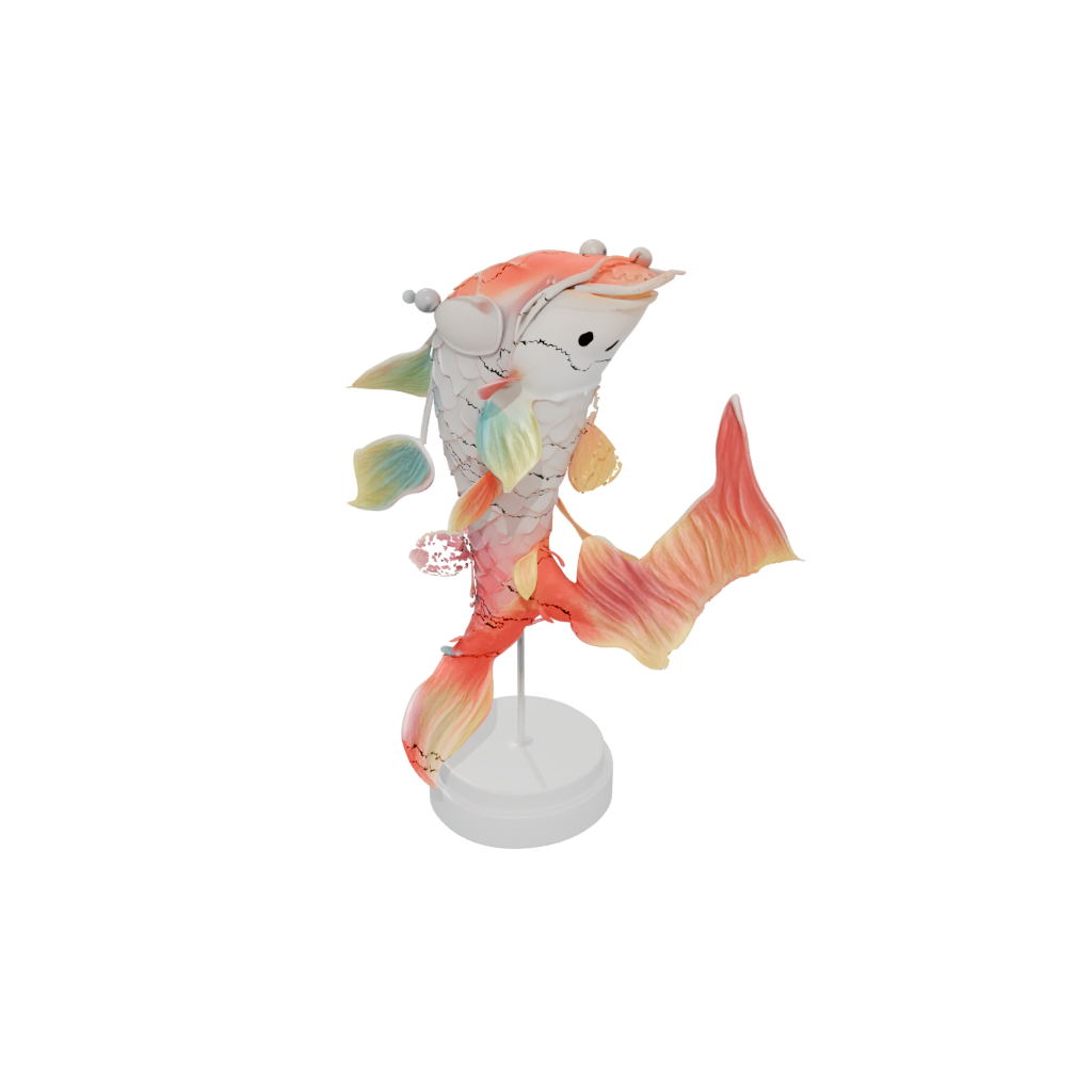 Neon Flexi Koi Fish