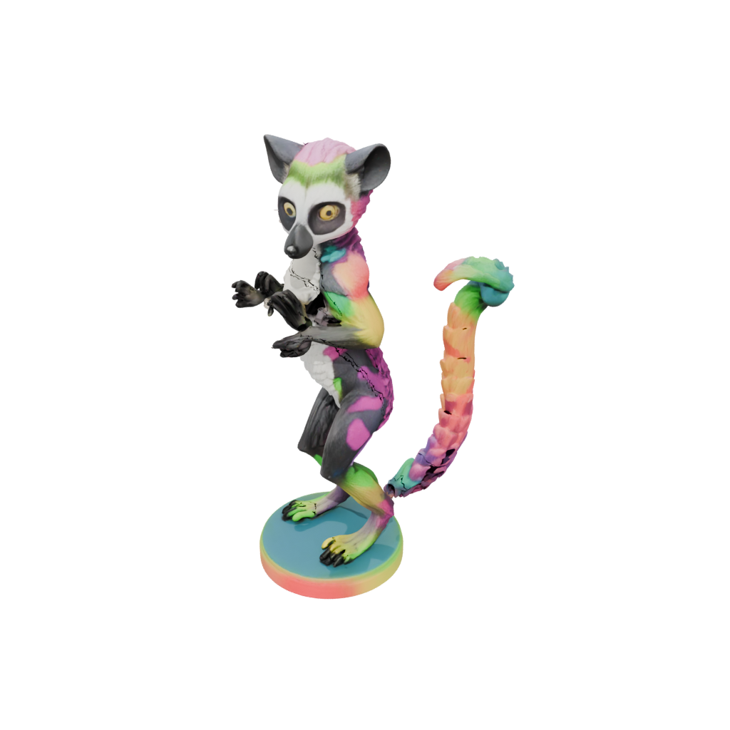 Neon Flexi Lemur
