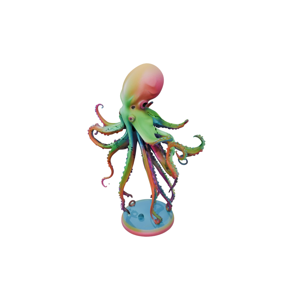 Neon Flexi Octopus