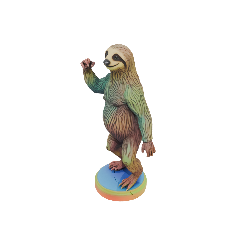 Neon Flexi Sloth