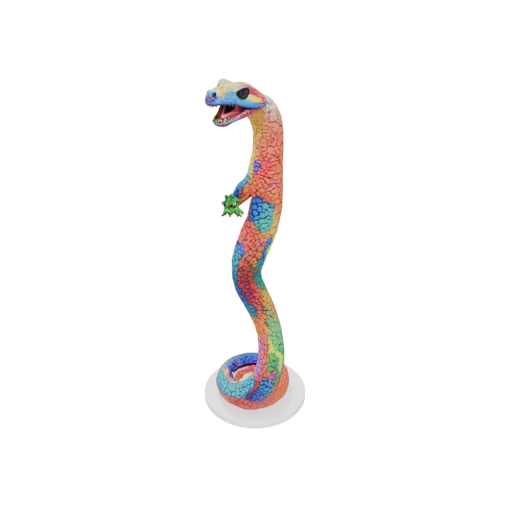 Neon Floral Flexi King Cobra