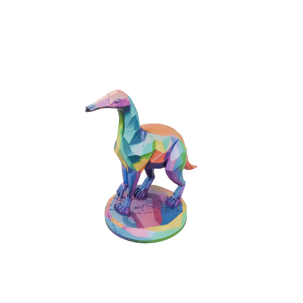 Neon Geo Flexi Anteater
