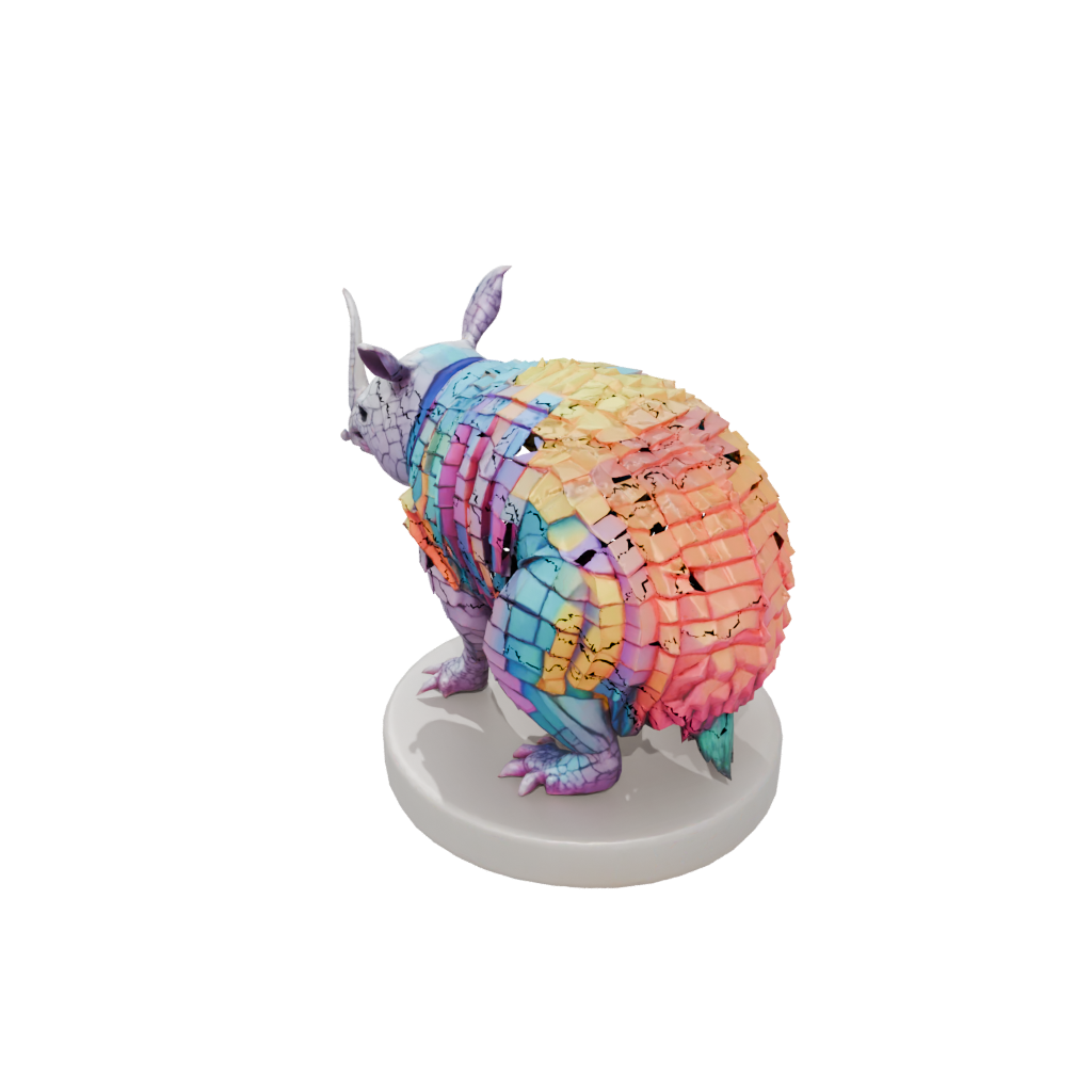 Neon Geo Flexi Armadillo